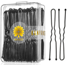 KANPRINCESS front packaging box showing 100 black U-shaped pins and storage benefit