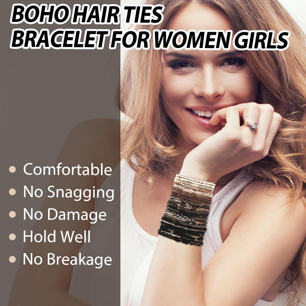 KANPRINCESS securing a thick ponytail with strong no-damage grip