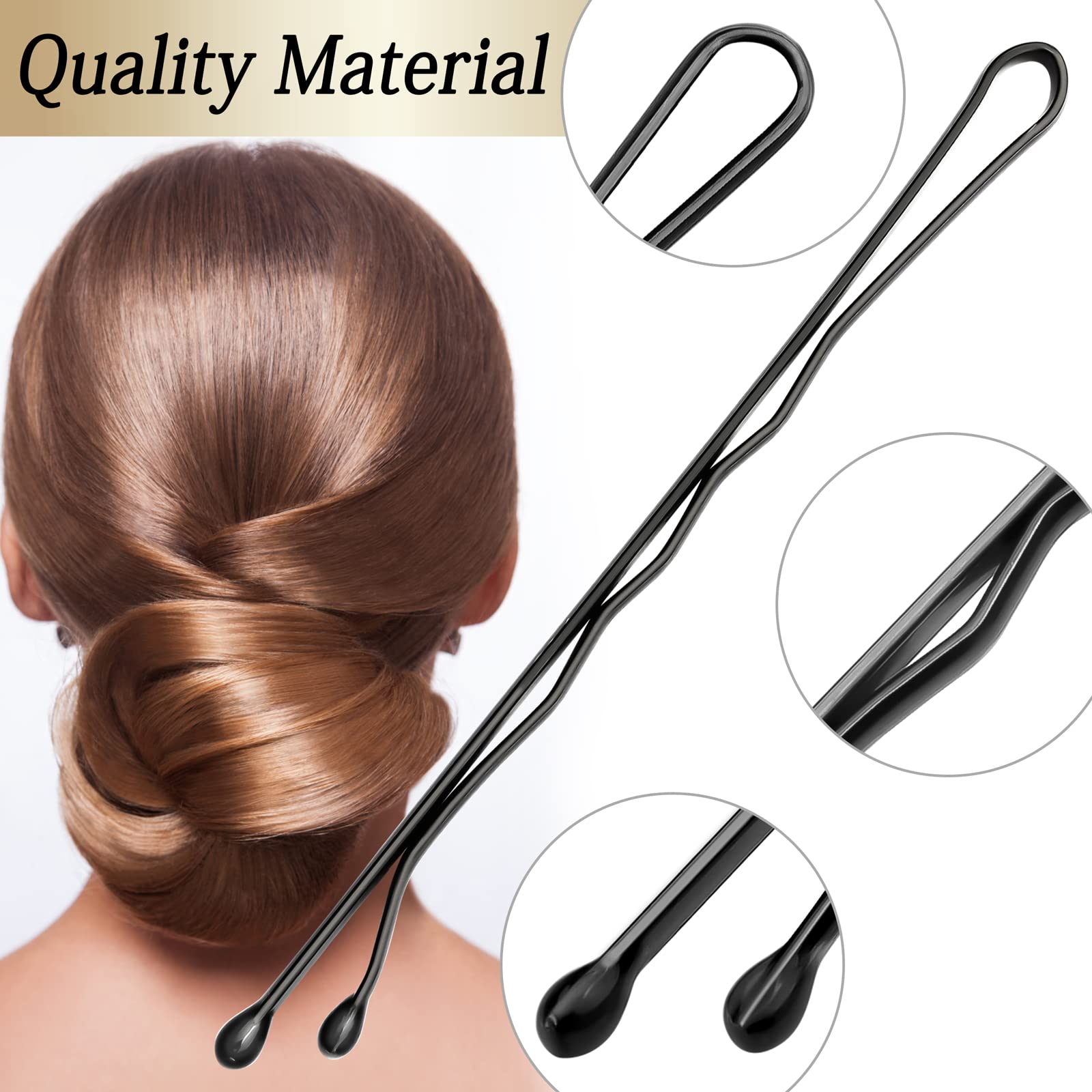 KANPRINCESS open storage box with neatly arranged pins for salon use