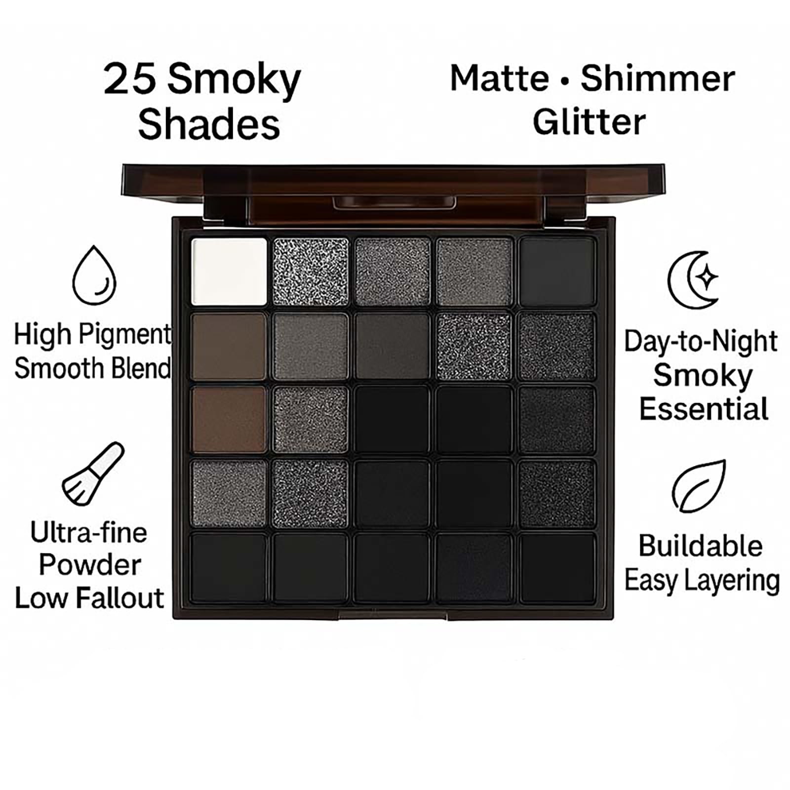 K'APEINE close-up pan texture showing velvety finish and rich pigment