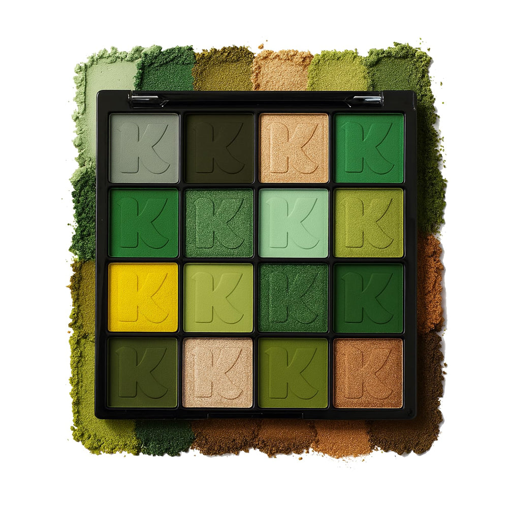 K'APEINE front packaging showing compact green palette and travel-friendly size