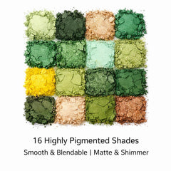 K'APEINE matte swatch strip illustrating blendable pigment and smooth finish