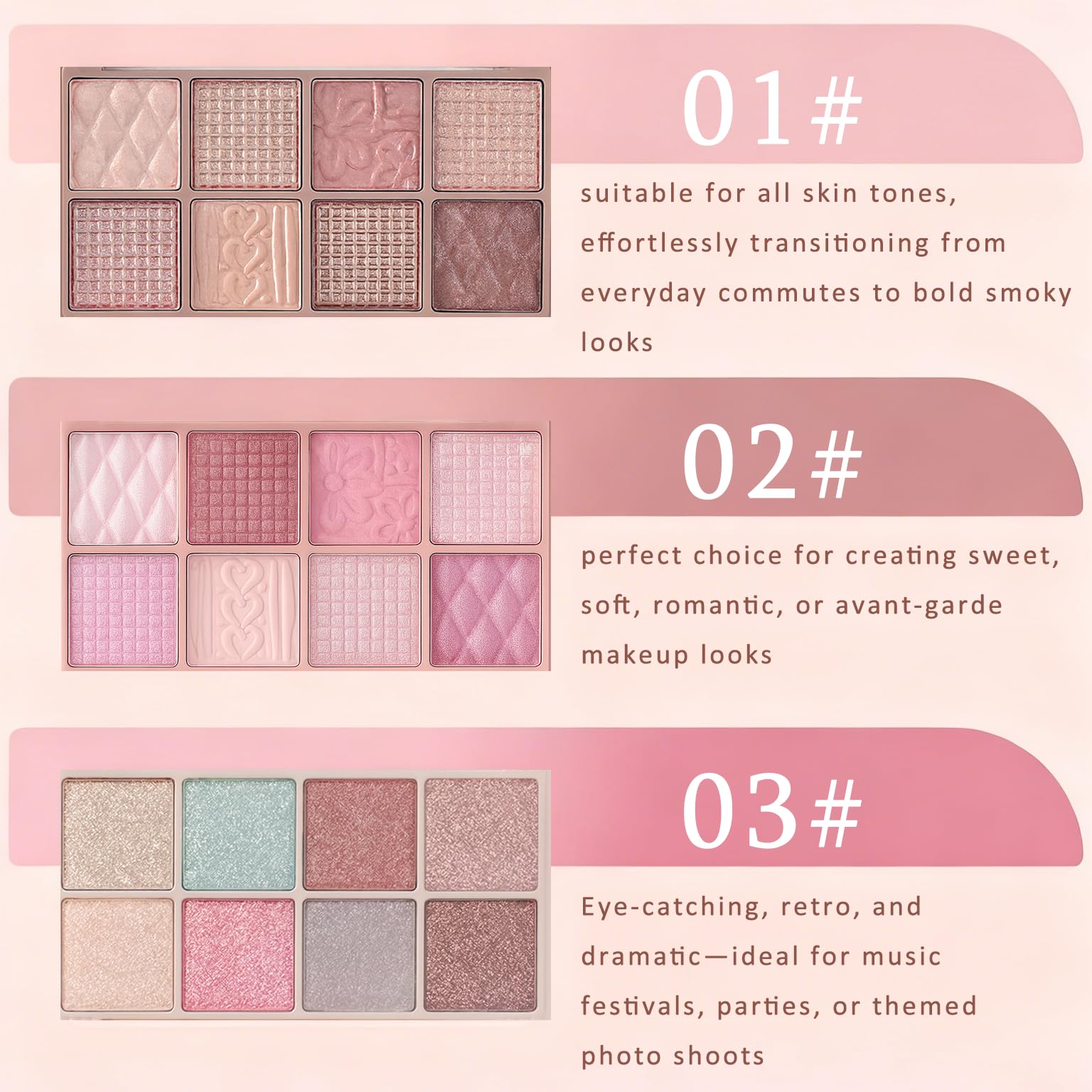 K'APEINE swatches on arm showing pigment payoff and lasting vibrancy benefit