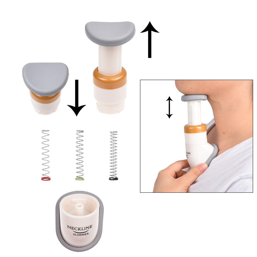Kare & Kind neckline slimmer in gym bag illustrating compact size and portability