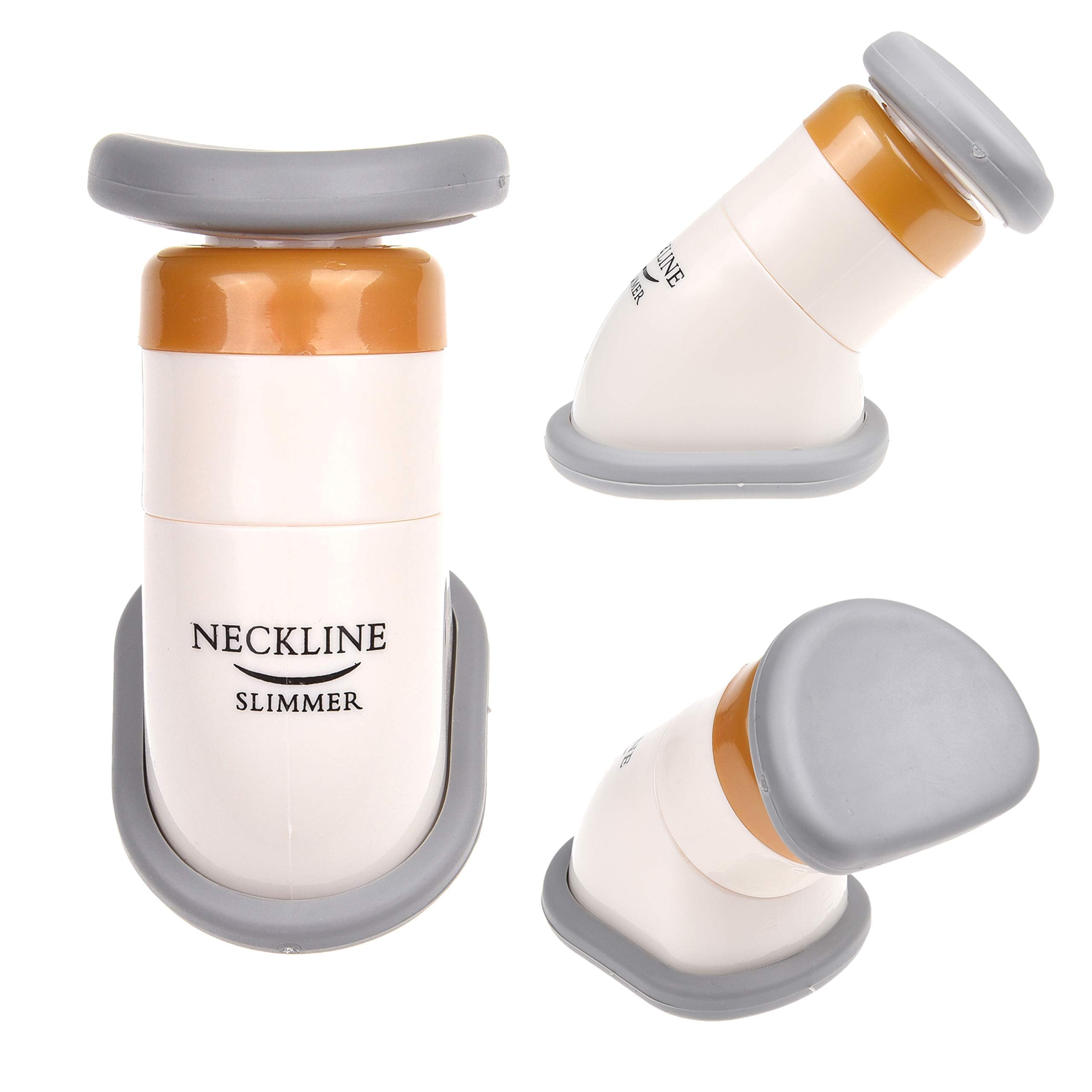 Kare & Kind front view of neckline slimmer showing compact design and portability benefit