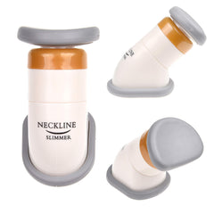 Kare & Kind front view of neckline slimmer showing compact design and portability benefit