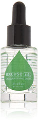 Karlash drops landing on wet nail polish to accelerate drying