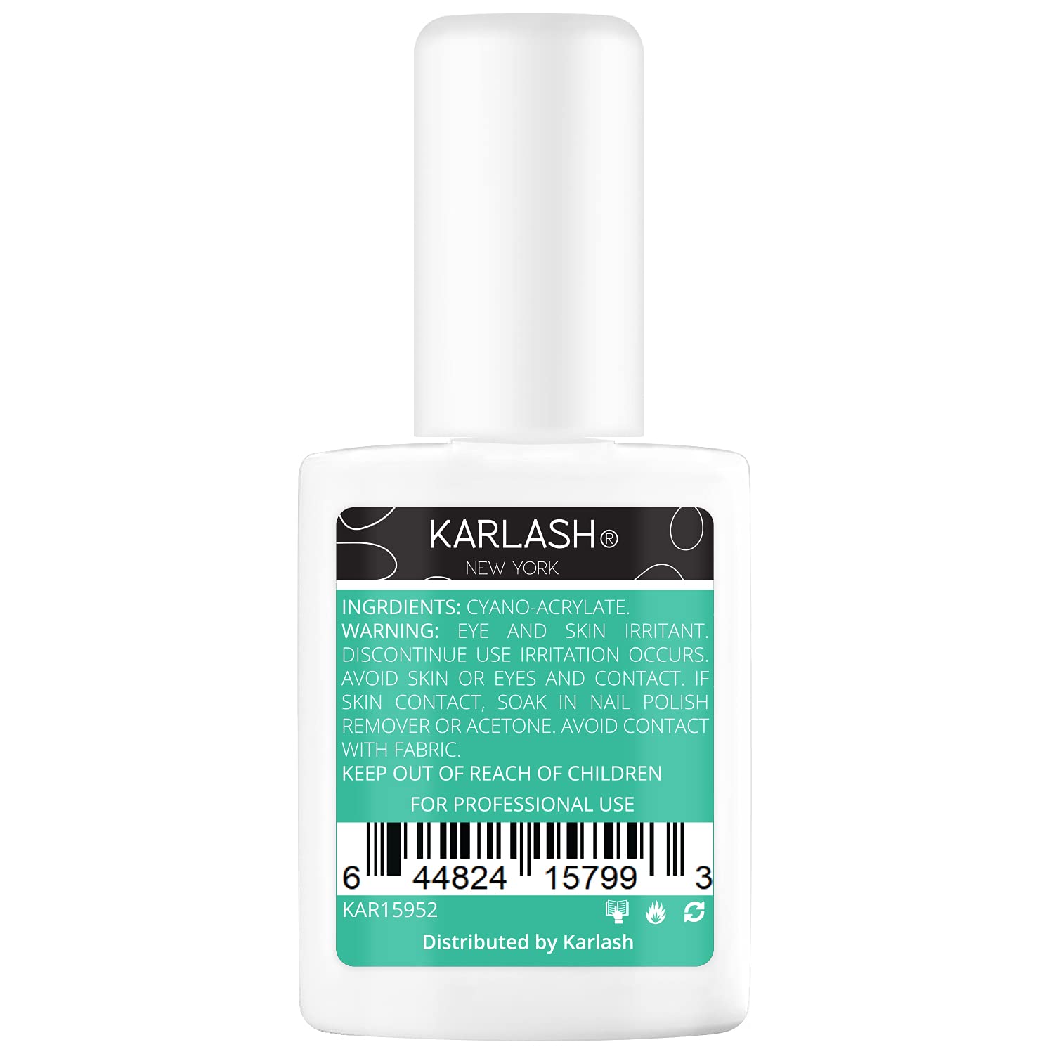 Karlash glue gel texture swatch highlighting smooth, spreadable consistency