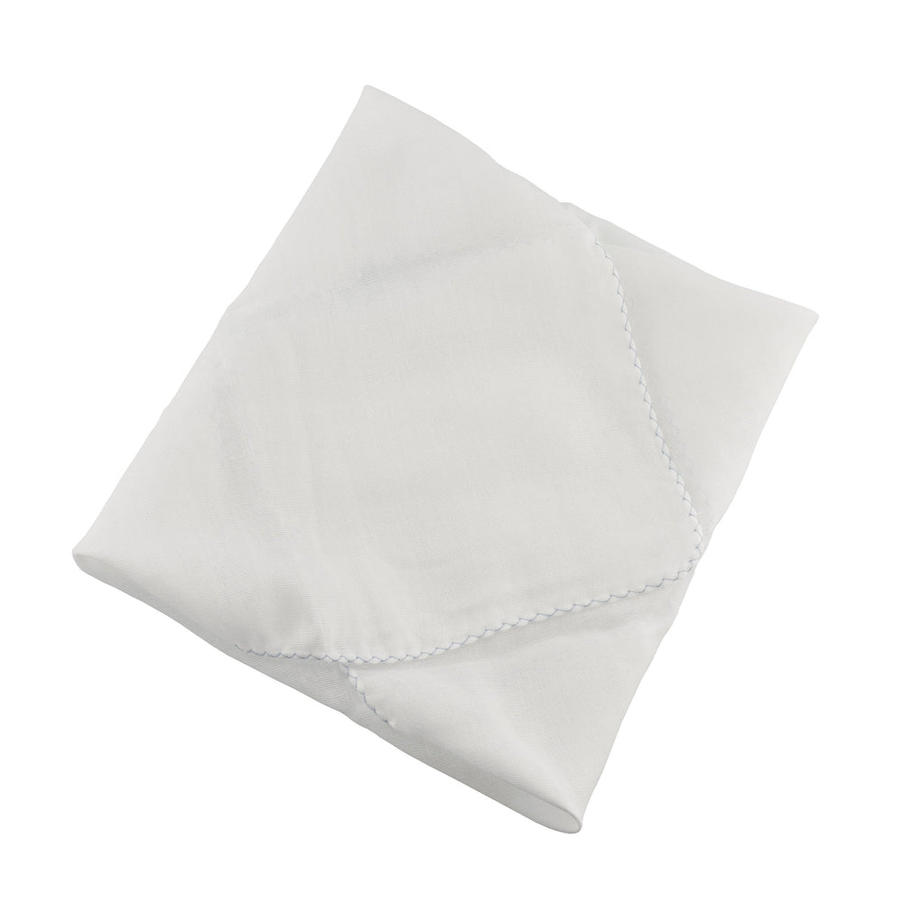 Karlling single muslin face cloth flat lay showing generous size for full-face coverage