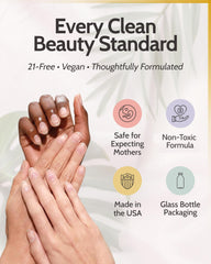 karma organic brush stroke demonstrating smooth application and even coverage