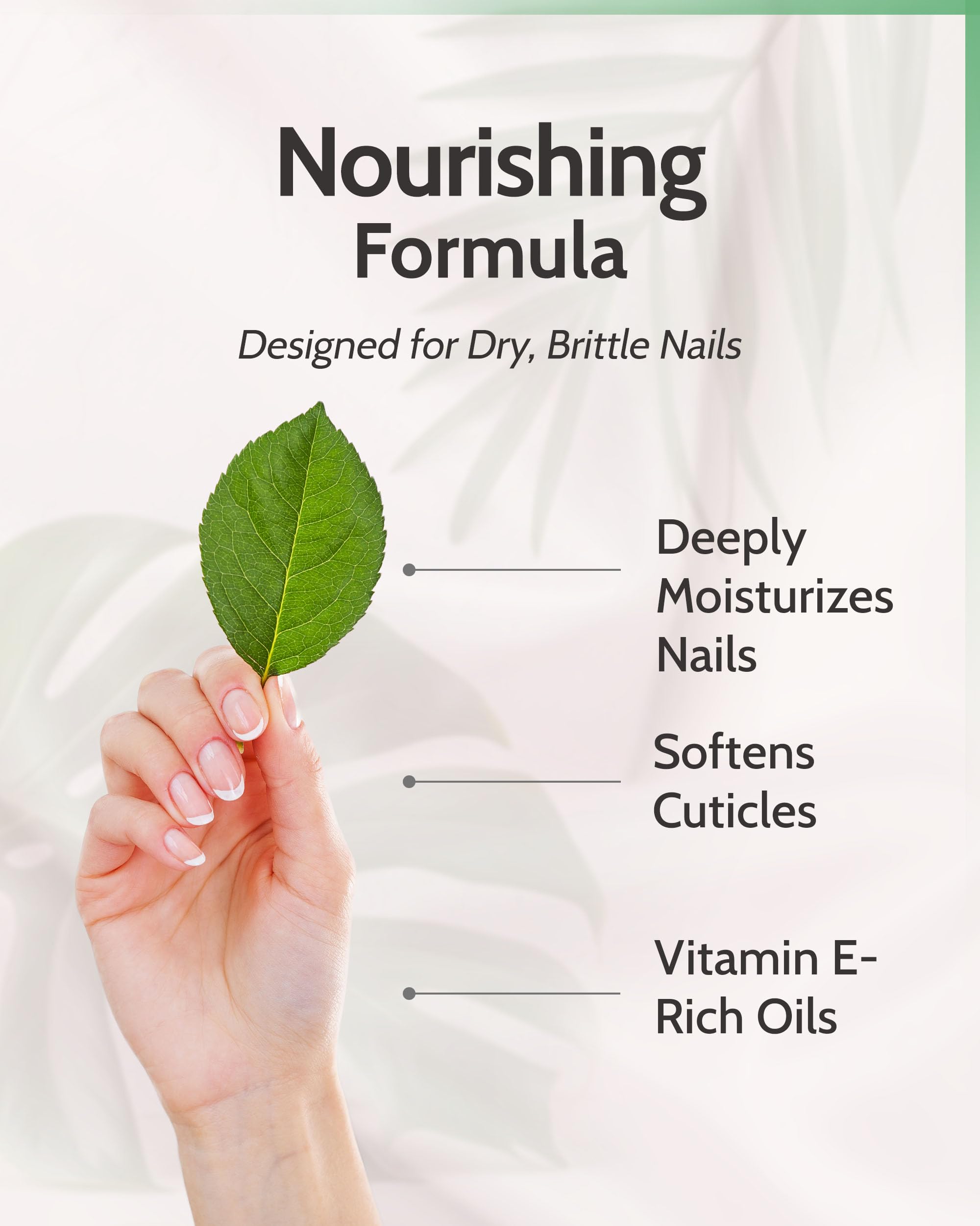 Karma Organic applied to cotton pad removing polish gently and effectively