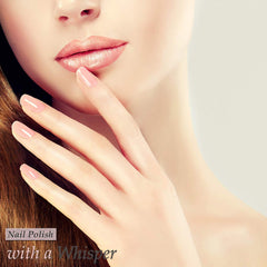 Karma Organic polish brush stroke demonstrating smooth application benefit