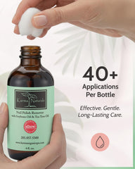 Karma Organic results on cuticles showing smoother hydrated nails
