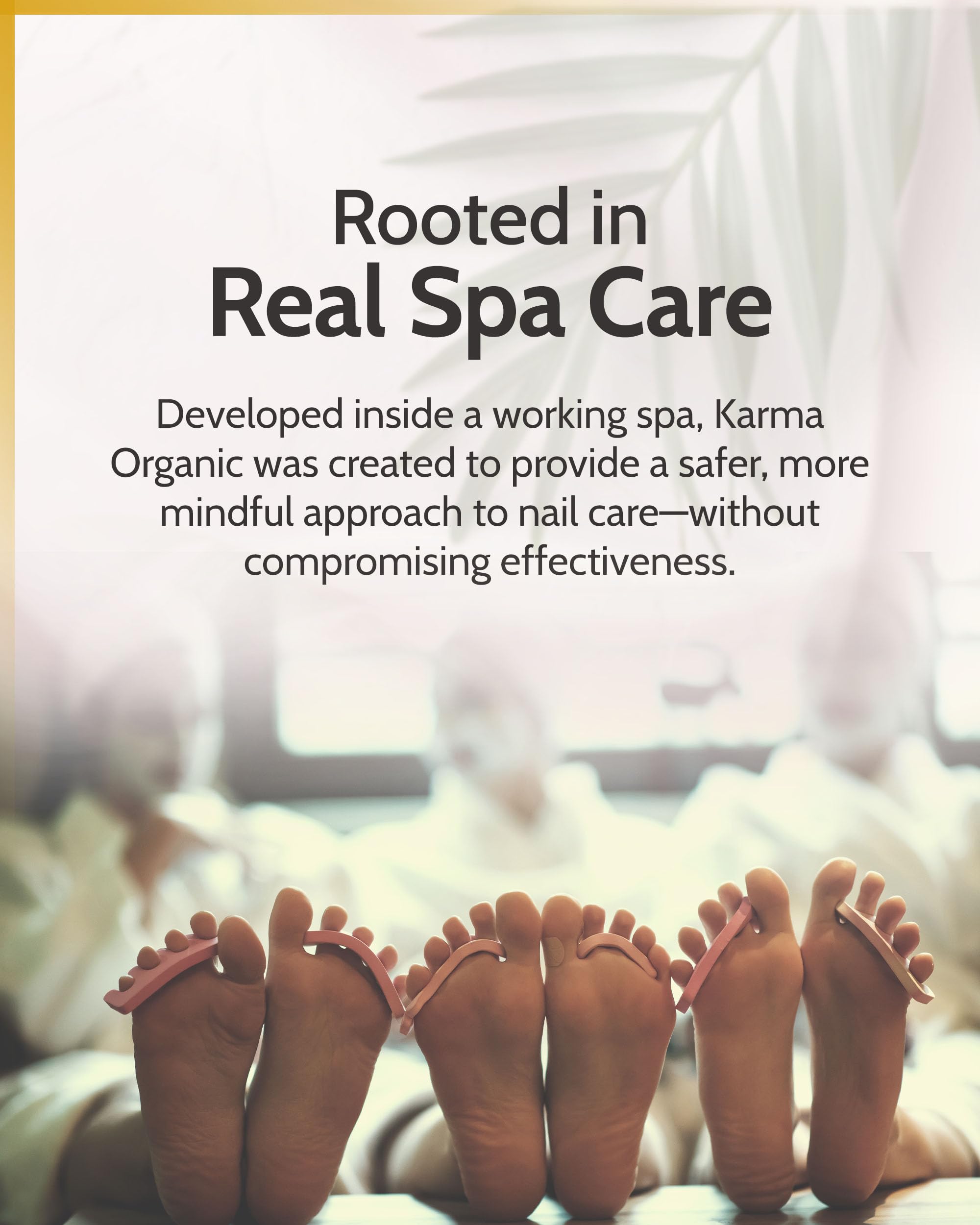 karma organic cuticle closeup showing moisturized skin and nail strength benefit