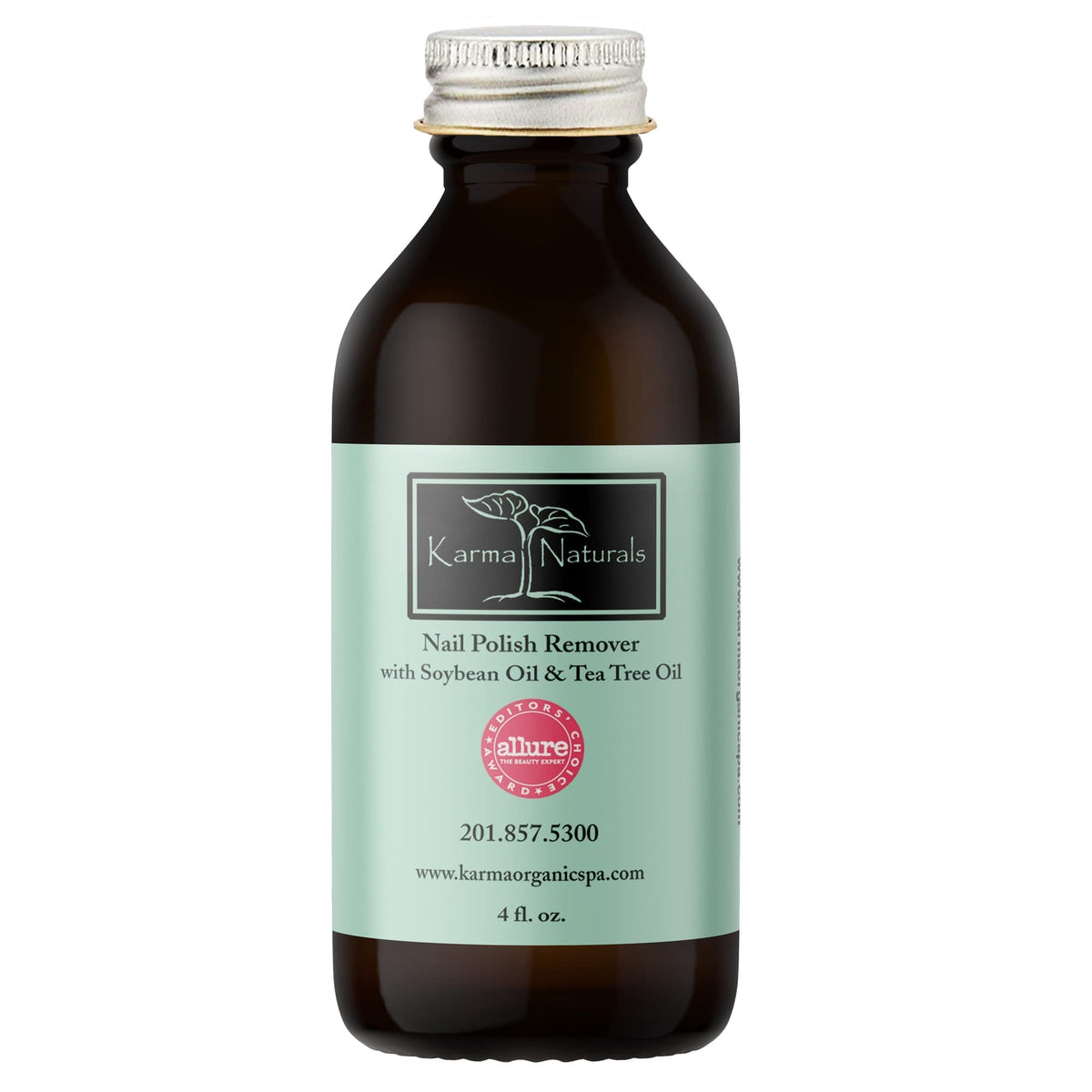 karma organic front bottle showing clean packaging and gentle formula benefit