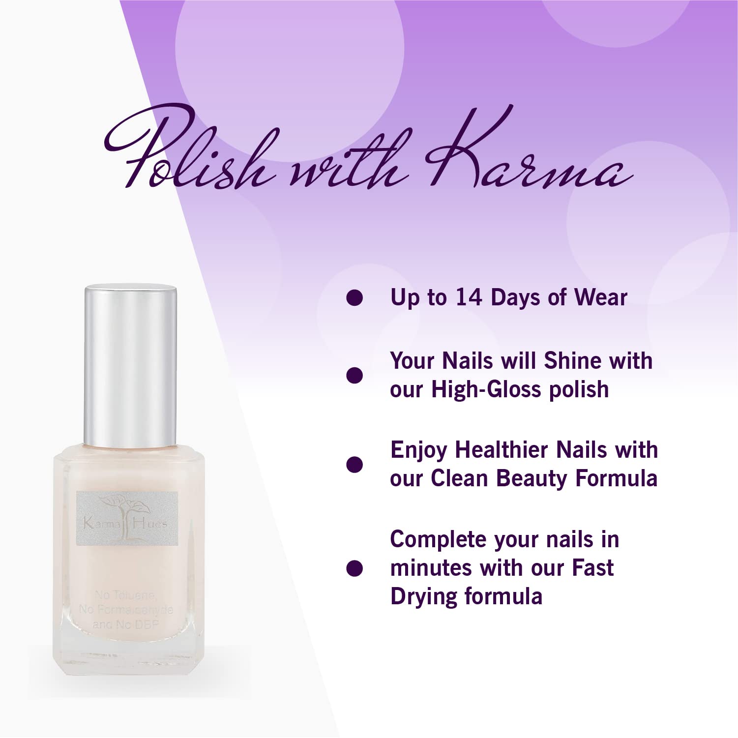 karma organic swatches on stick showing color accuracy for easy selection