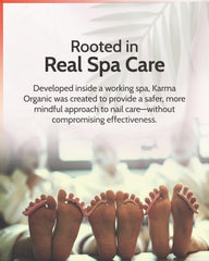 karma organic size comparison shows 4 fl oz bottle for travel-friendly benefit