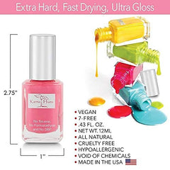karma organic gloss texture closeup highlighting non-yellowing, high-shine finish