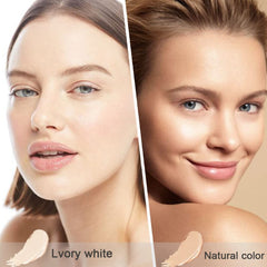 KARNAR before and after under-eye comparison showing brighter natural look