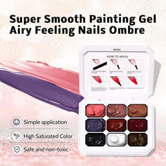 Karroy brush painting floral detail highlighting precision and pigment