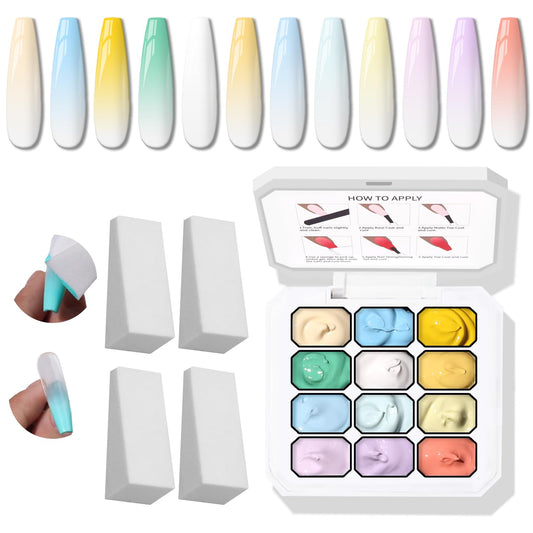 Karroy front packaging showing 12-color palette and quick benefit