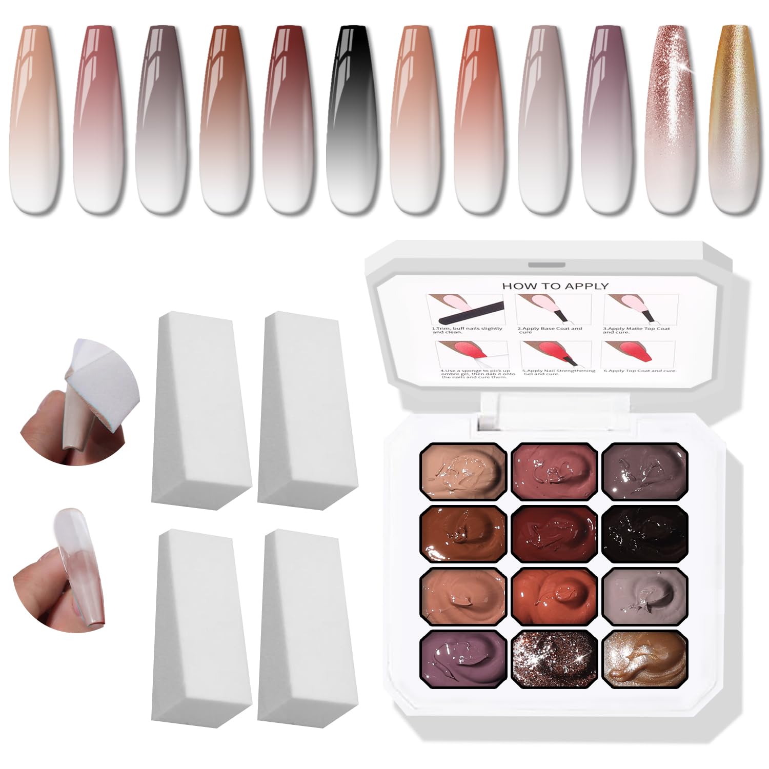 Karroy front packaging showing 12-color palette and quick benefits
