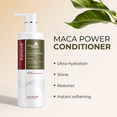 Karseell conditioner pouring to demonstrate nourishing consistency for softer hair