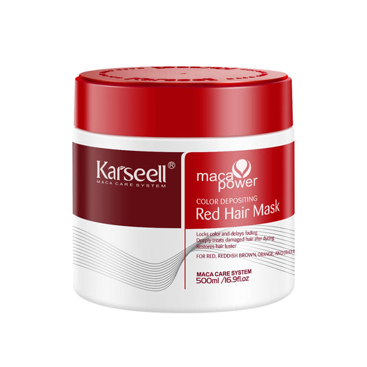 Karseell front packaging showing red mask and clear product identity and benefit
