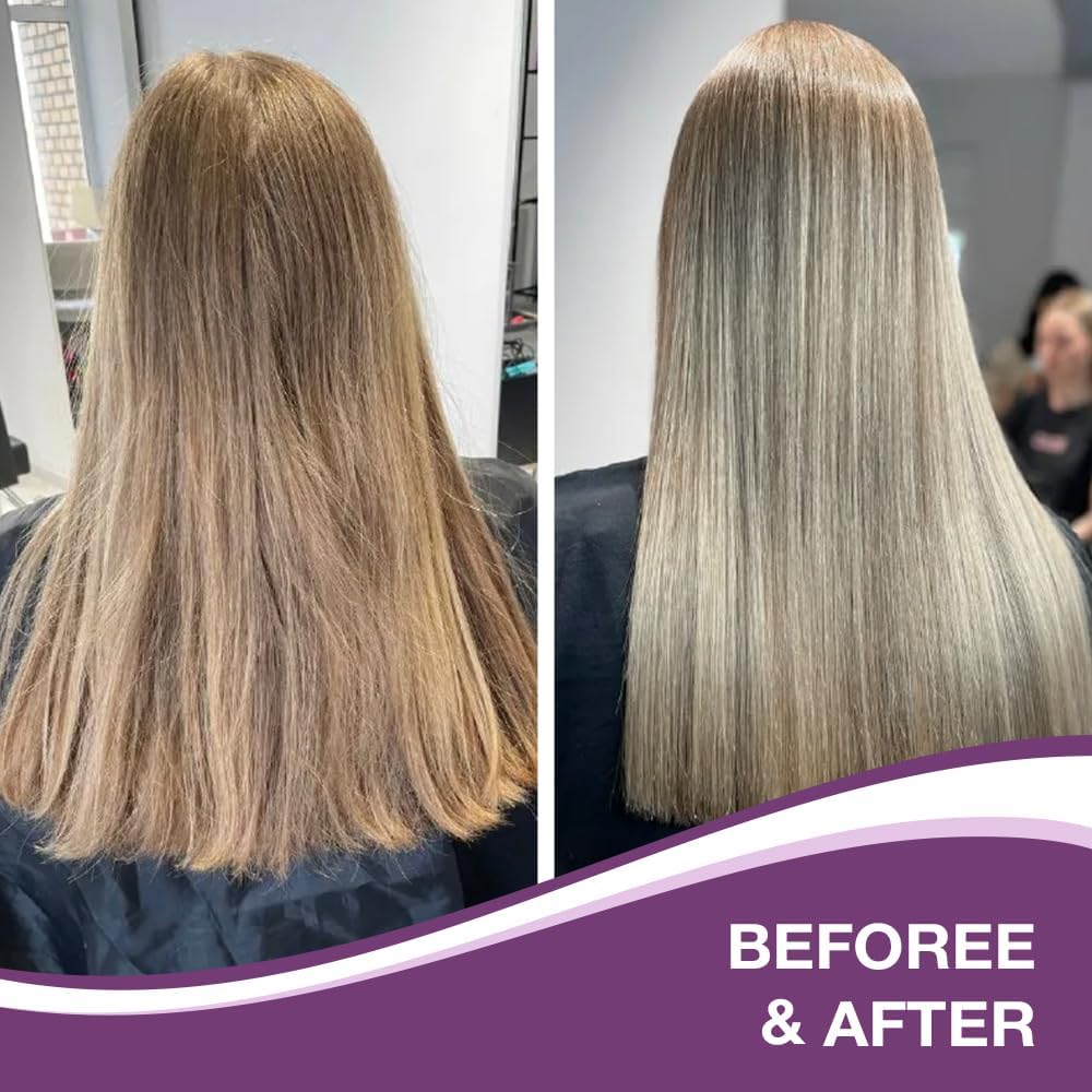 Karseell hair in use wet application demonstrating easy coverage and pigment deposit benefit