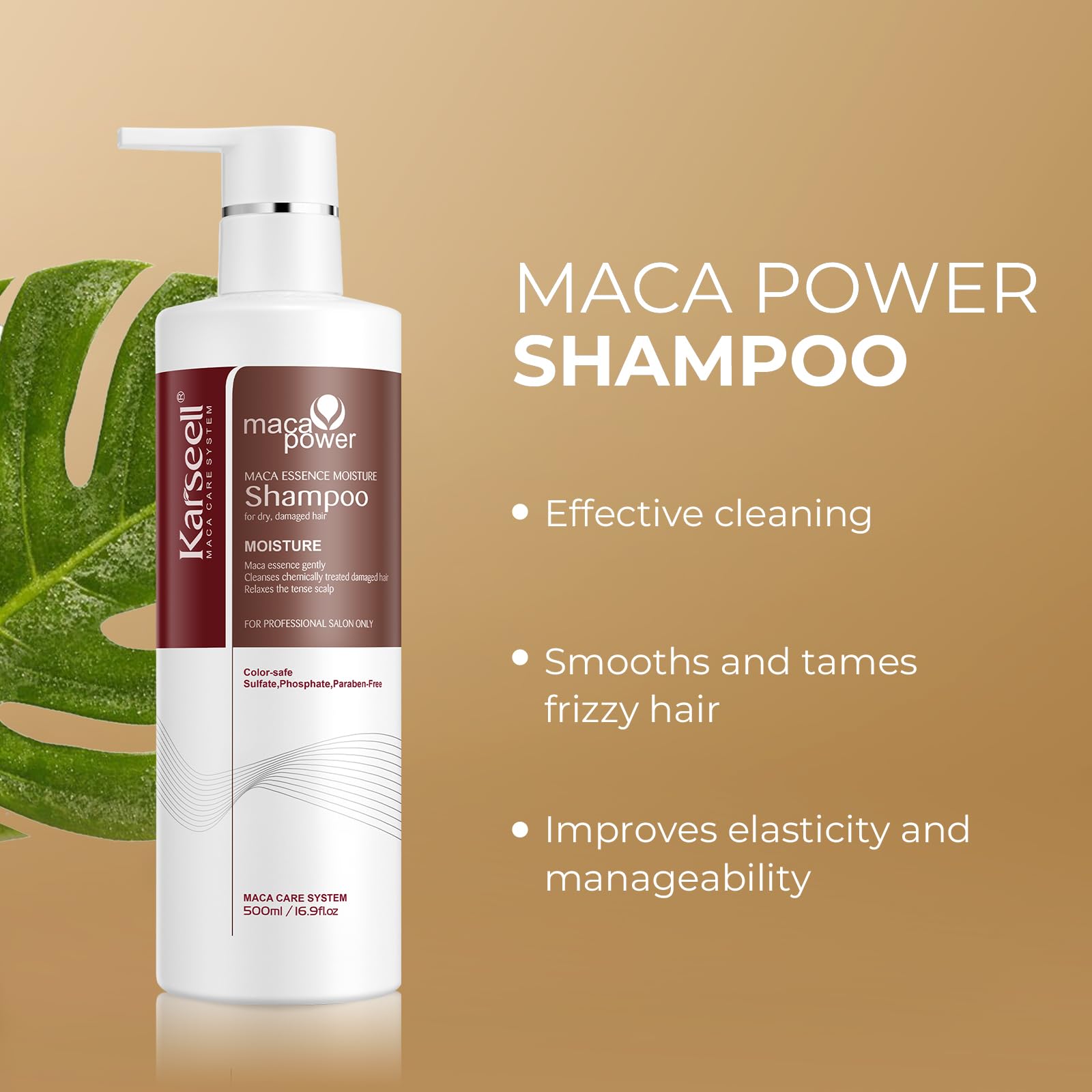 Karseell botanical ingredients flatlay showing natural extracts nourishing hair