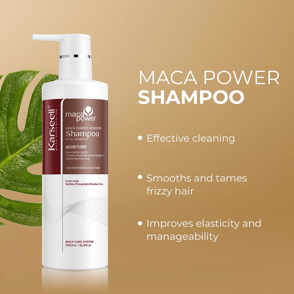 Karseell botanical ingredients flatlay showing natural extracts nourishing hair