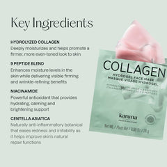 Karuna serum droplet on fingertip highlighting viscous texture and quick absorption