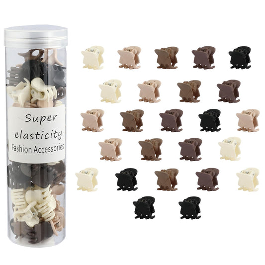 Kasmena front packaging showing 50 mini matte clips and organized set benefit