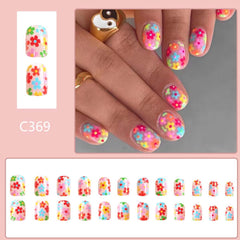 KASOICRA close-up of colorful flower design showing glossy finish and detail