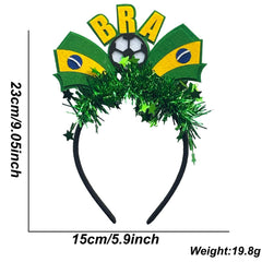 KASOICRA headband worn by fan at stadium boosting visible team spirit