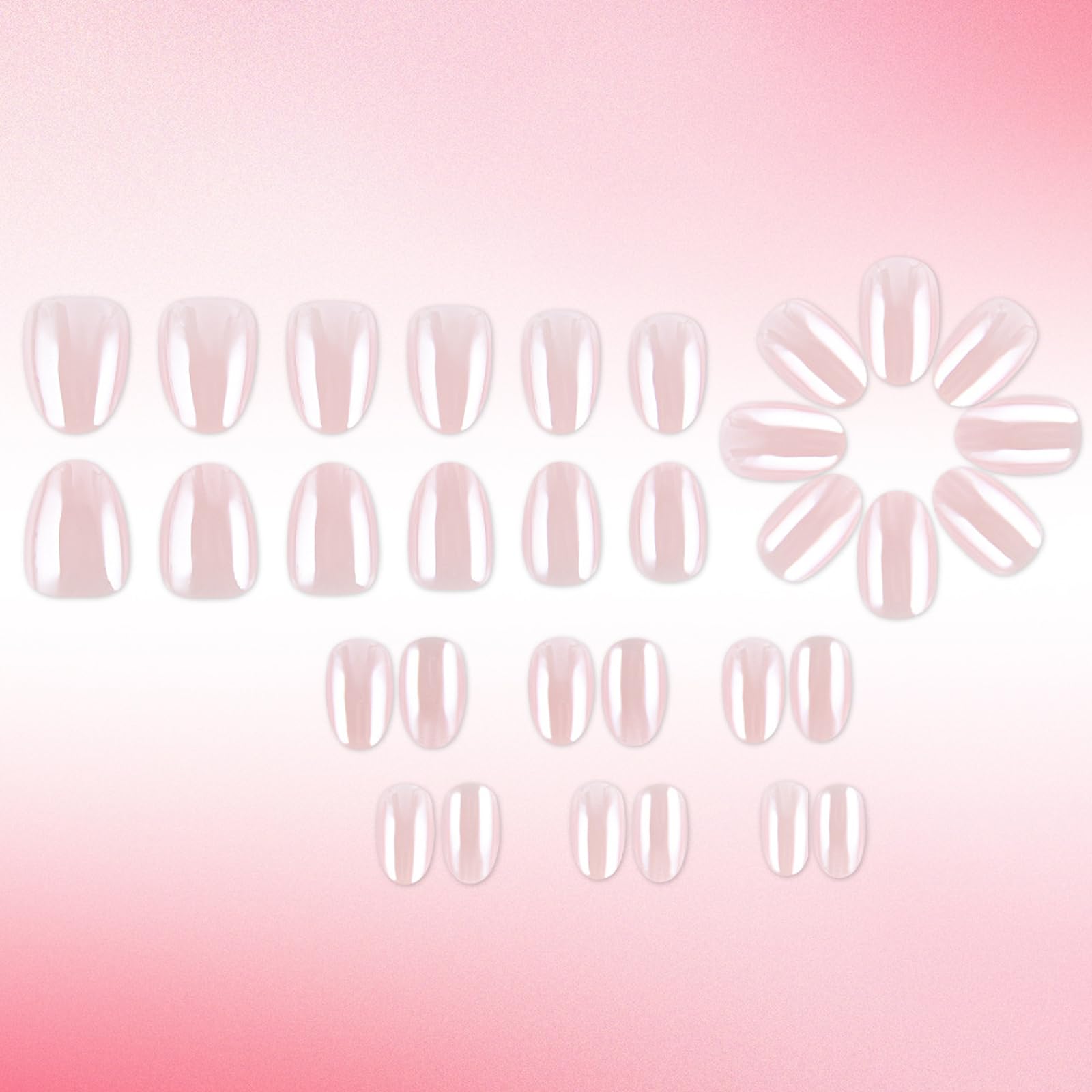 KASOICRA press-on nail in hand showing true size and everyday comfort