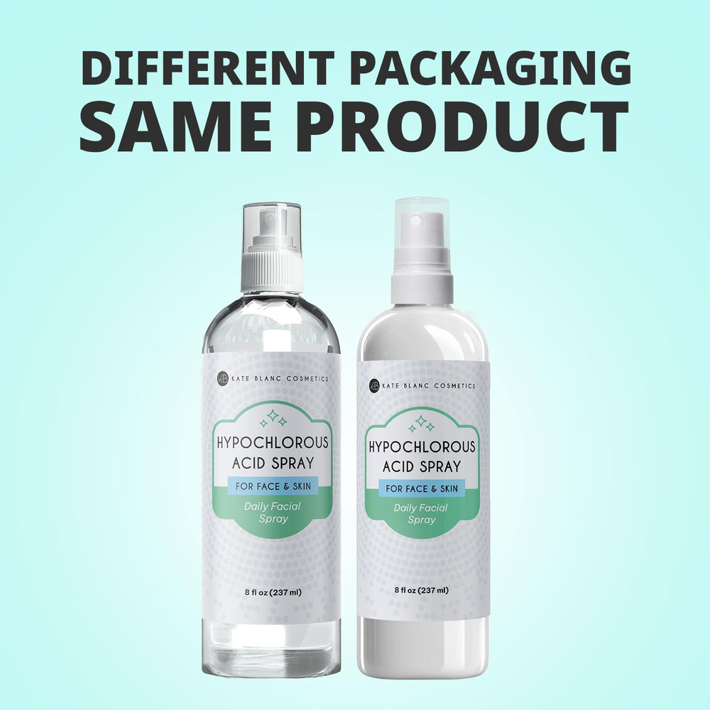 Kate Blanc Cosmetics packaging with ingredients list showing quality testing