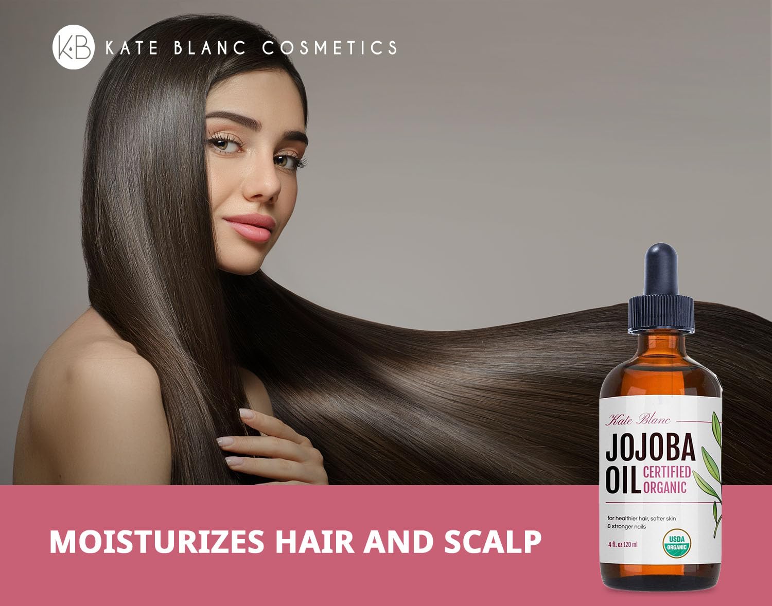 Kate Blanc Cosmetics used with gua sha for smooth facial glide