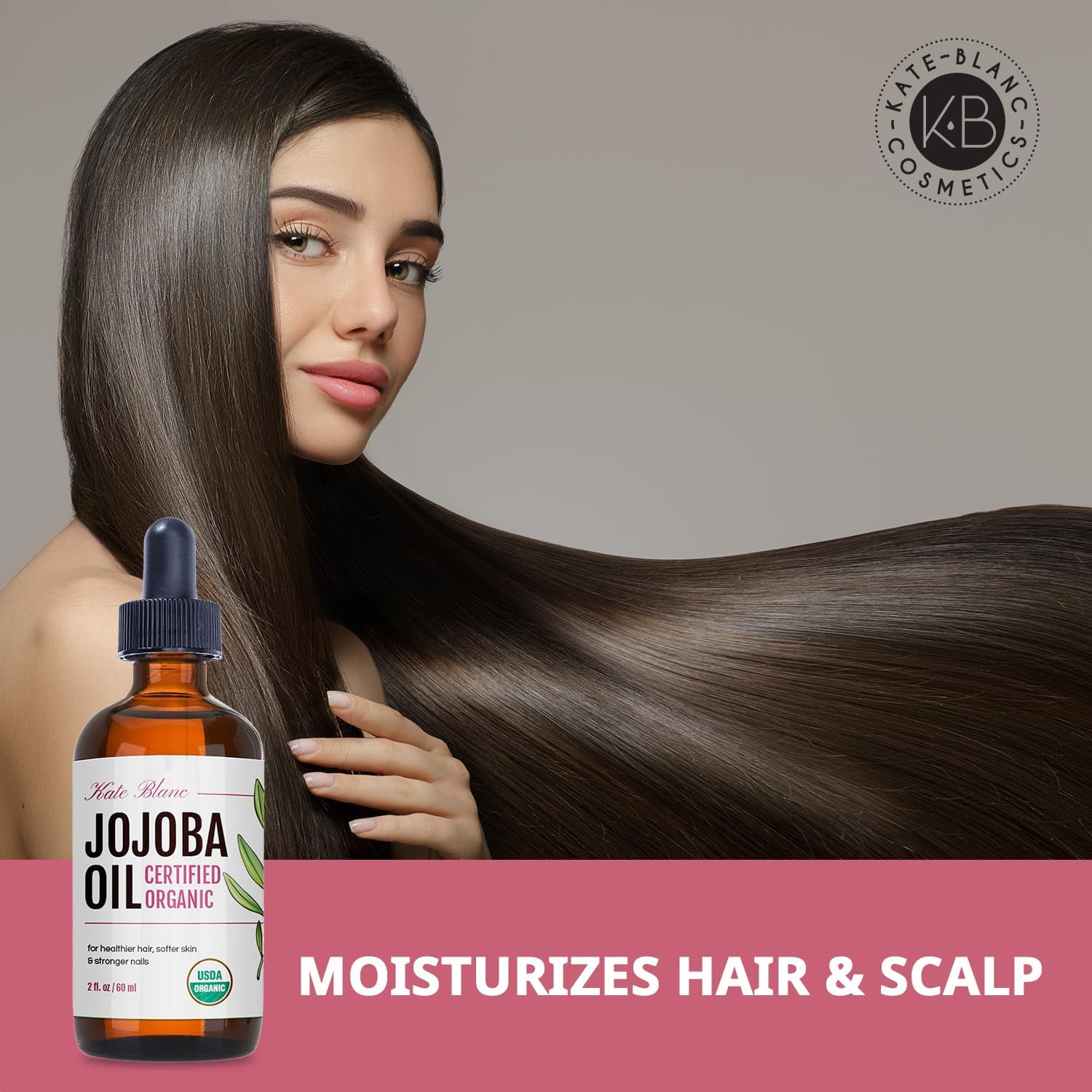 Kate Blanc jojoba used with gua sha for glide and comfort