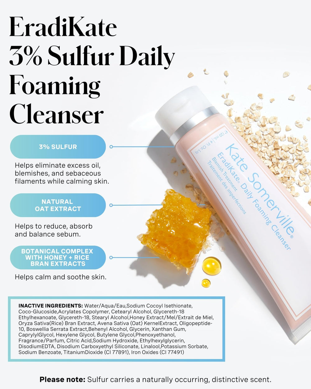 Kate Somerville dispenser close-up for easy, controlled product use