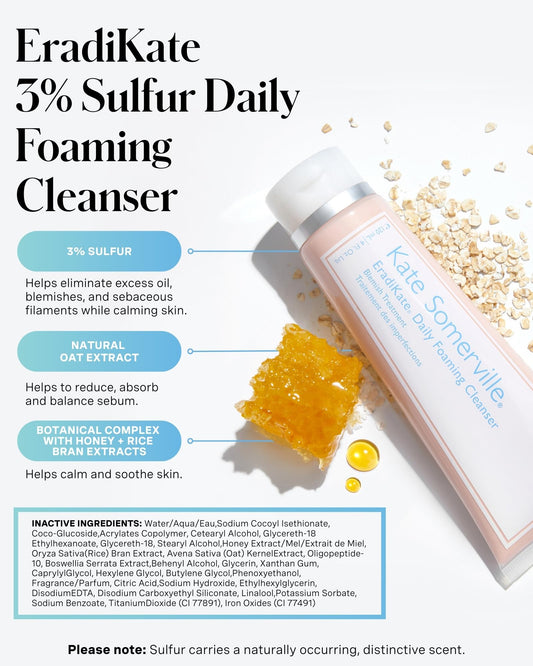 Kate Somerville dispenser close-up for easy, controlled product use