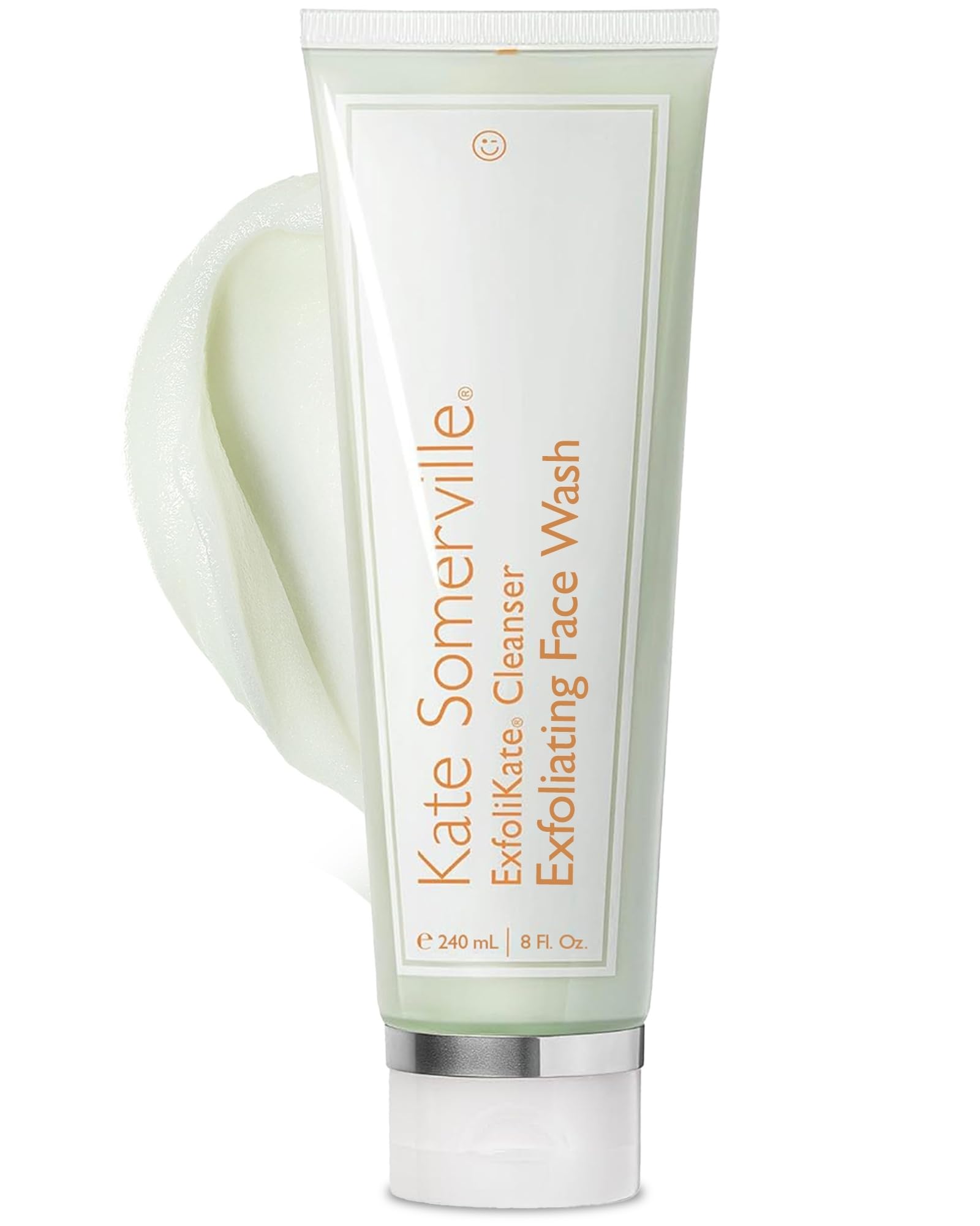 Kate Somerville front bottle view showing sleek packaging and easy identification benefit