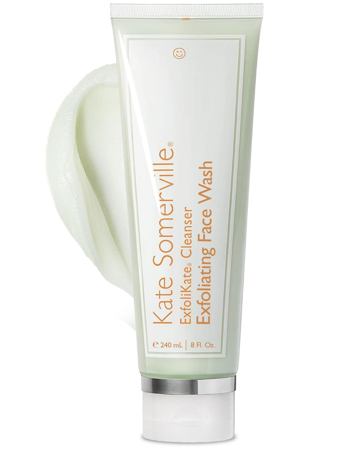 Kate Somerville front bottle view showing sleek packaging and easy identification benefit