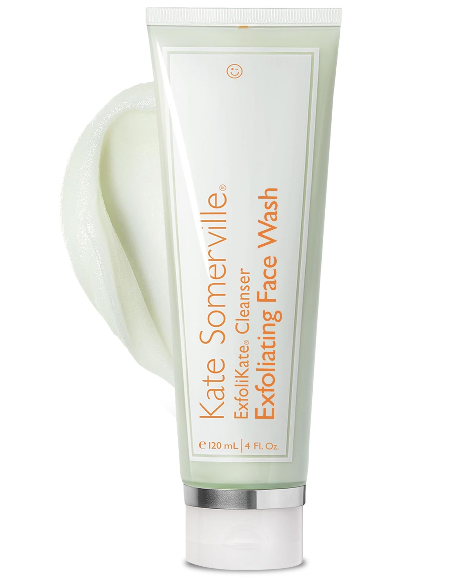 Kate Somerville cleanser front pump showing clean clinic design and easy dispensing benefit