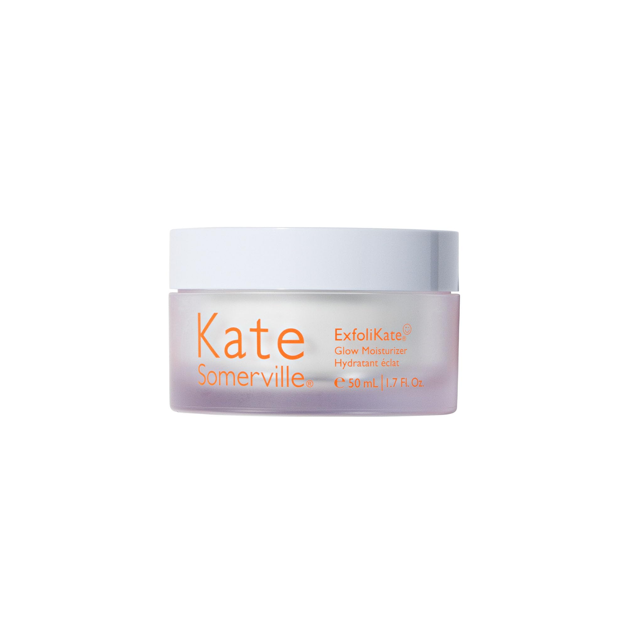 Kate Somerville before and after texture comparison illustrating visible smoothing benefit