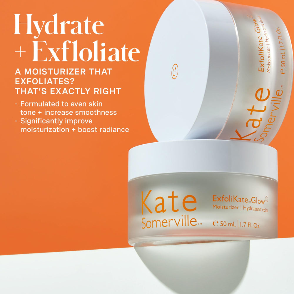 Kate Somerville dispenser detail emphasizing hygienic application benefit