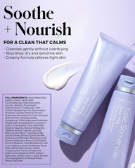 Kate Somerville creamy cleanser texture close-up showing nourishing feel