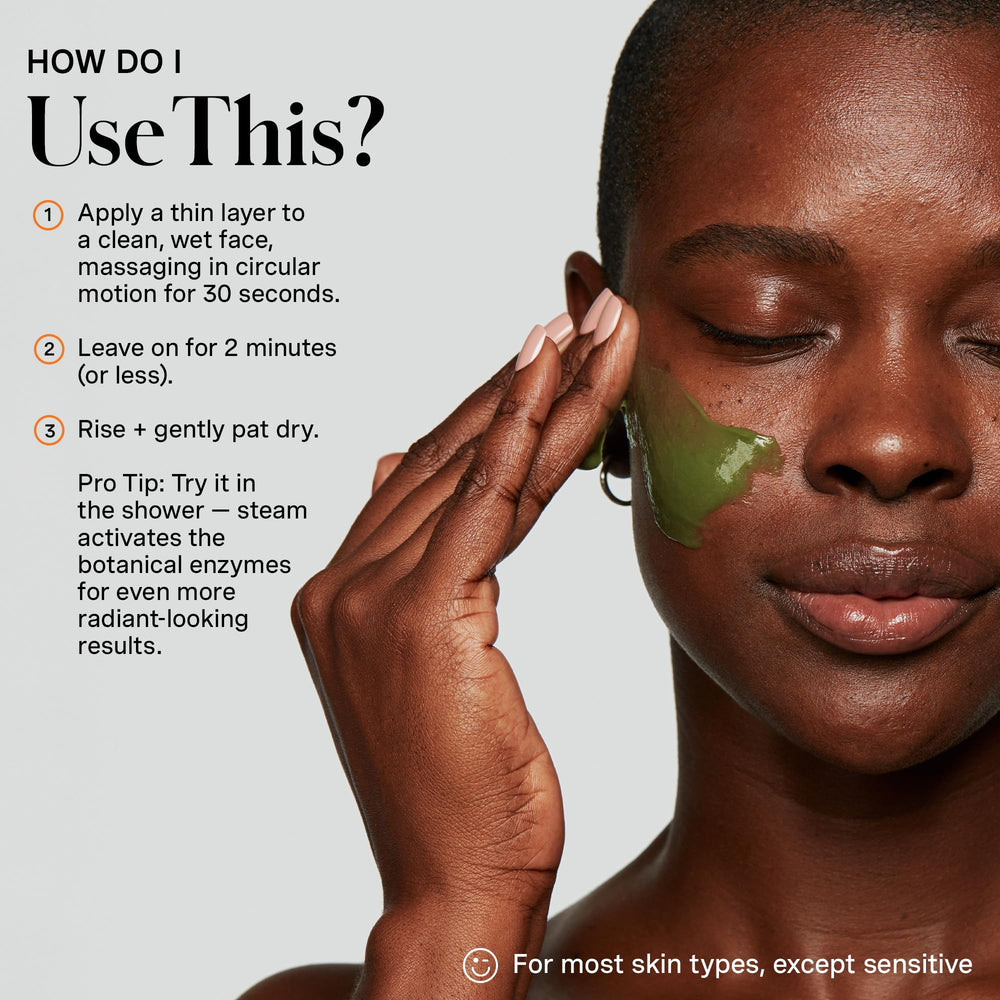 Kate Somerville ingredient label closeup showing acids and enzymes for effective exfoliation