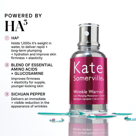 Kate Somerville pump dispenser detail for easy measured application