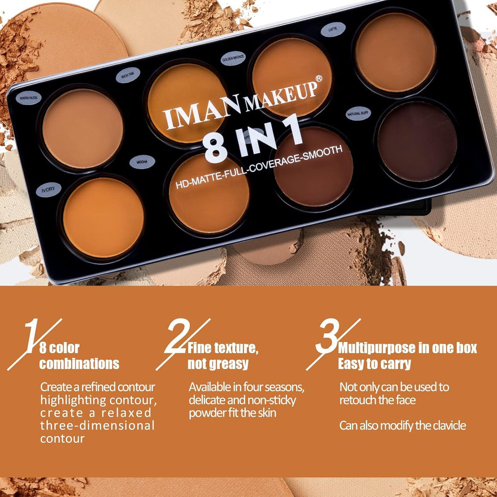 Katiluxiya overhead shot of eight open shades, demonstrating color range and blending options